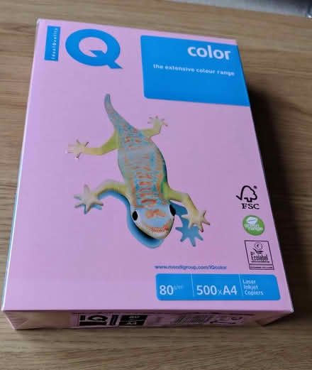 Photo of free Pack of A4 pink paper (Lower Penwortham PR1) #1