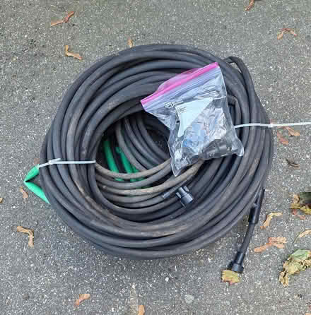 Photo of free Garden soaker hose with fittings (Stoneham) #1