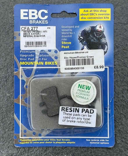 Photo of free Mountain Bike resin disc brake pads (WA15) #1