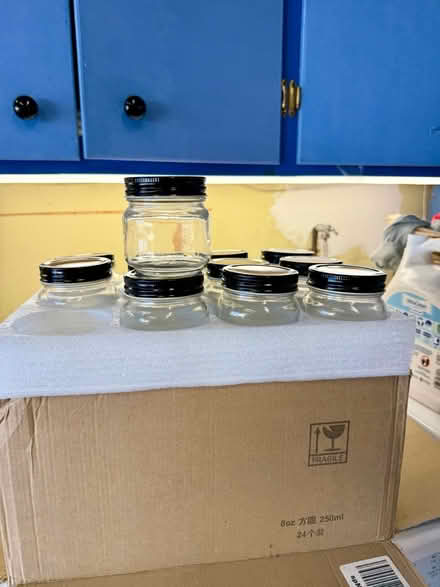 Photo of free 8 oz jars (South San Jose) #1