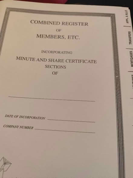 Photo of free Company Register (Beeston LS11) #2