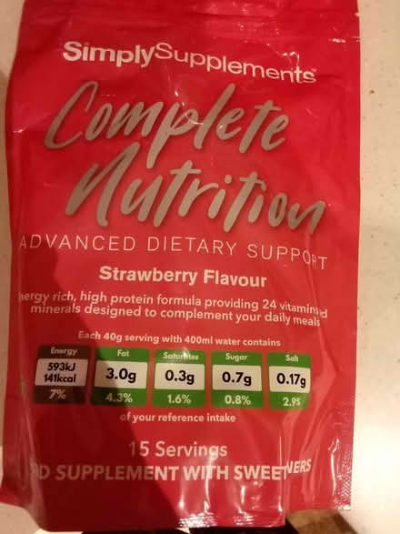 Photo of free Simply supplements - strawberry (Tonbridge) #2