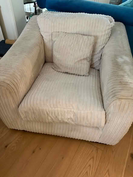 Photo of free Comfortable large plush armchair (Camden) #3