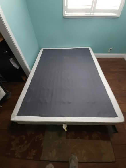 Photo of free Queen bed frame and box spring (Chico) #1