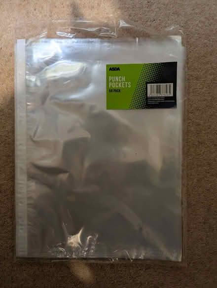 Photo of free A4 transparent sleeves for paper (Chesser EH14) #1