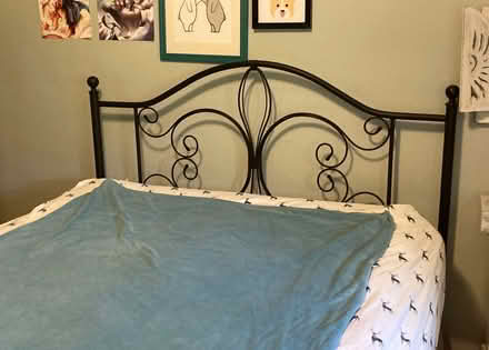 Photo of free Queen bed, frame and mattress (Bloor West Village) #1