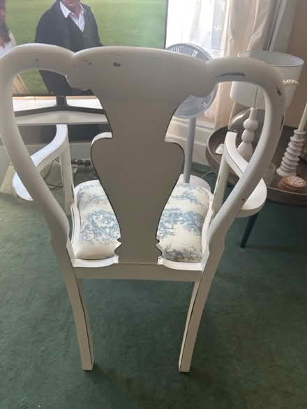 Photo of free White Wooden Chair (CT20) #3