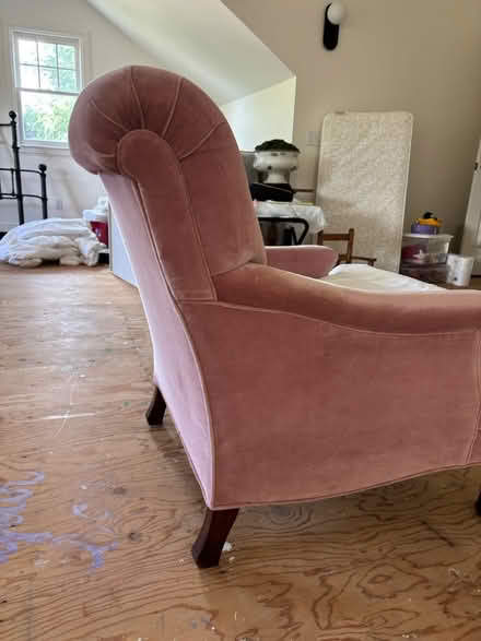 Photo of free Tufted antique chair (Littleton) #3