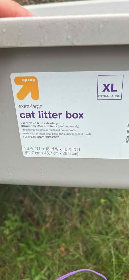 Photo of free Cat litter box w/scoop (2) (Allentown, Nj) #1