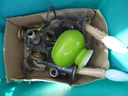 Photo of free Box of old French light fittings (Salvington BN13) #1