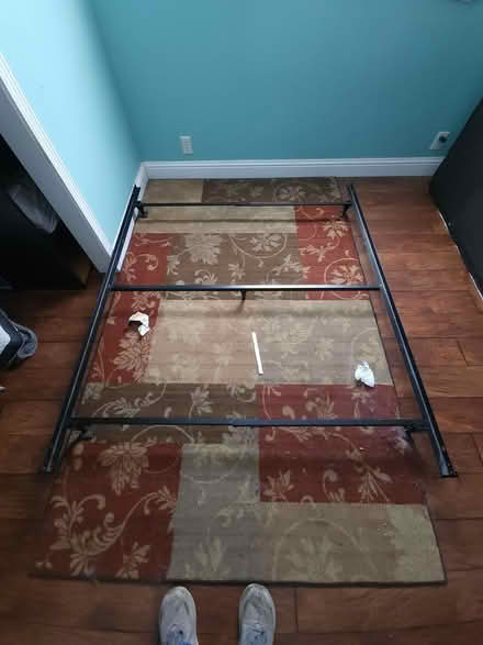 Photo of free Queen bed frame and box spring (Chico) #2