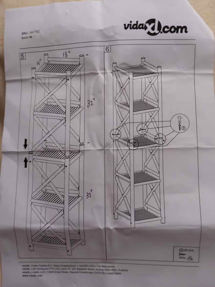 Photo of free Tall bamboo shelves (Taunton town centre) #1