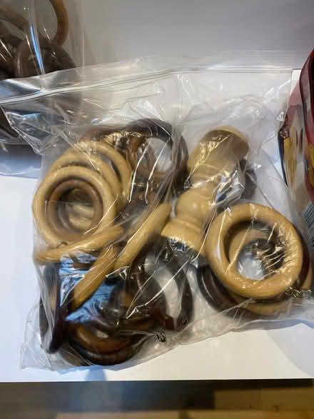 Photo of free Curtain hoops (Douglas, cork) #3