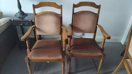 Photo of free 2x dining room chairs (temple fortune) #1