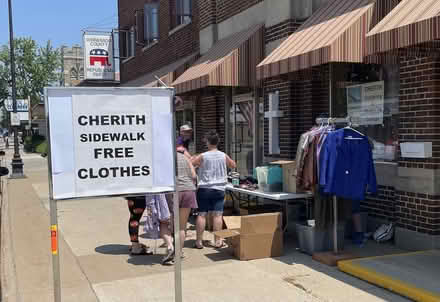 Photo of free Clothing on Sidewalk (Oshkosh) (734 N Main St, Oshkosh, WI) #3