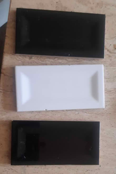 Photo of free Tiles.bkack and white (KT16 chertsey) #2