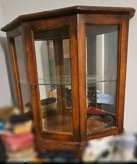 Photo of free Small display case (Garfield area) #1