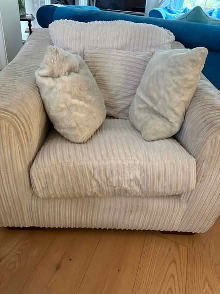 Photo of free Comfortable large plush armchair (Camden) #2
