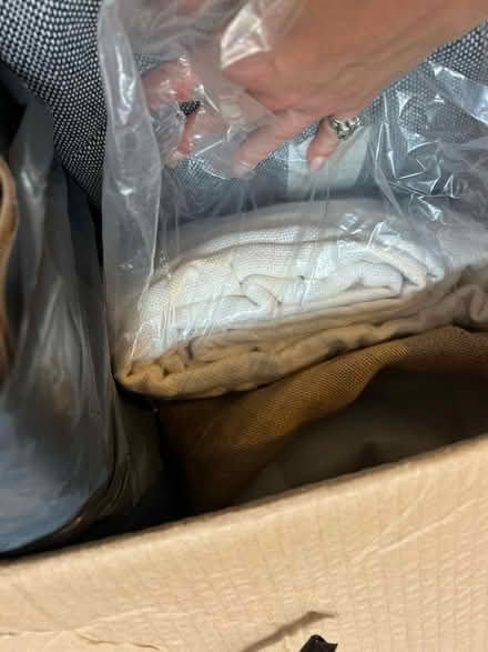 Photo of free Upholstery and tufting fabrics etc (Ct91rt) #2