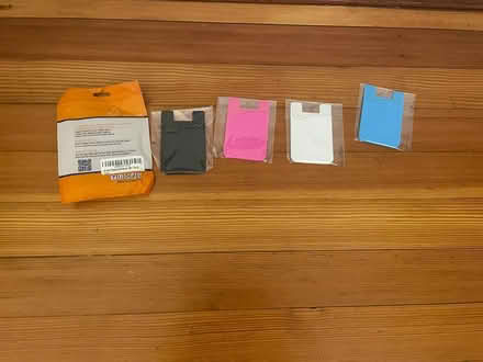 Photo of free adhesive phone card holders (Brookline) #2