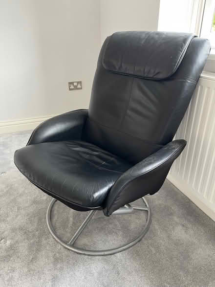 Photo of free IKEA leather recliner (Four Oaks B74) #1