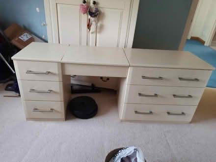 Photo of free Two drawers with desk/vanity unit (Widcombe, Bath BA2) #2