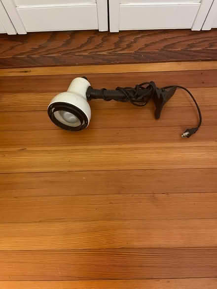 Photo of free clip on desk/bed lamp (Brookline) #2