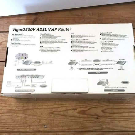 Photo of free Draytek ADSL broadband router with telephone functions (Cofton Hackett B45) #3