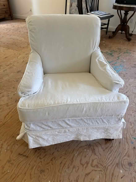 Photo of free Tufted antique chair (Littleton) #1