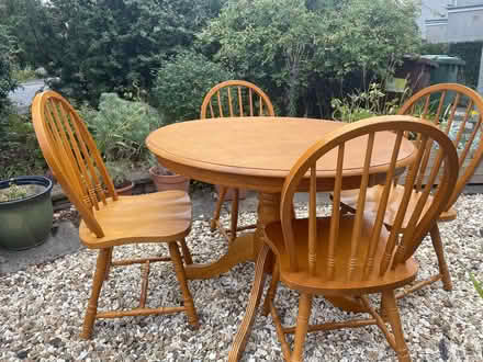 Photo of free Dining table and chairs (Haddington EH41) #1