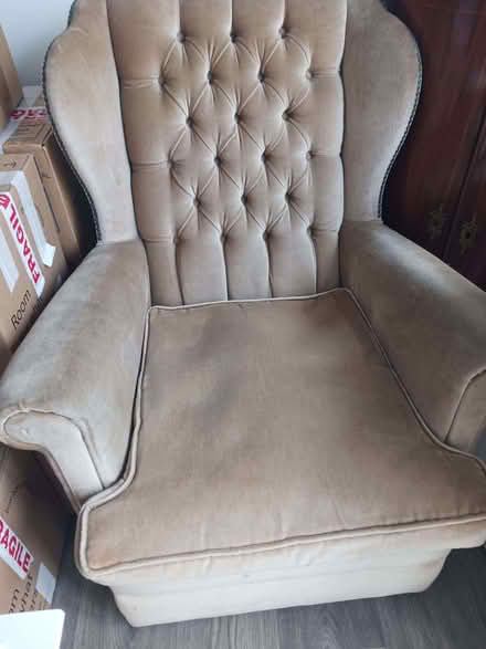 Photo of free Two seater settee and matching two arm chairs. (East Dorset District BH21) #2