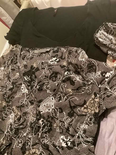 Photo of free Ladies tops sz 6, sz 8 & pants (High park & Glenlake area) #1