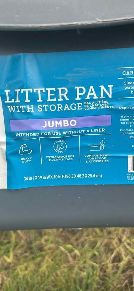 Photo of free Cat litter box w/scoop (2) (Allentown, Nj) #4