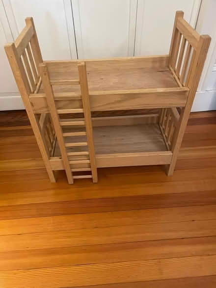 Photo of free doll bunk bed (Brookline) #1