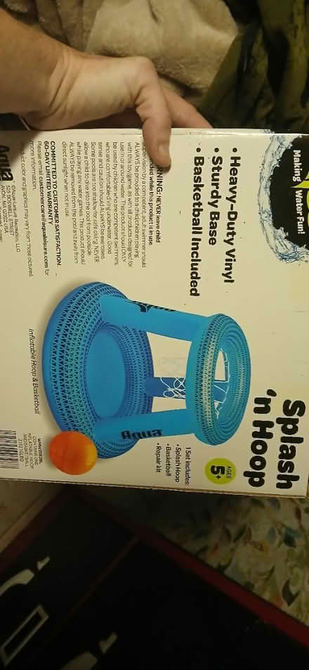 Photo of free Pool basketball hoop (Longwood) #2