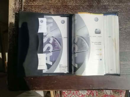 Photo of free VW Passat manual in binder. (Cofton Hackett B45) #2