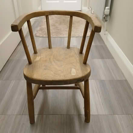 Photo of free Child's wooden chair (Lewes BN7) #2