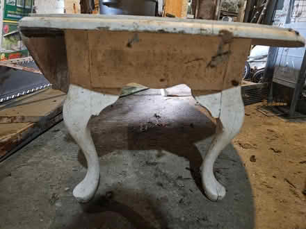 Photo of free rock maple drop leaf coffee table (Roxbury) #3