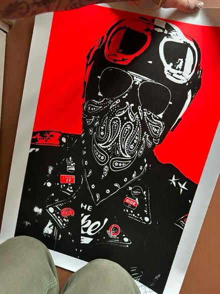 Photo of free Rider print (Ct91rt) #1