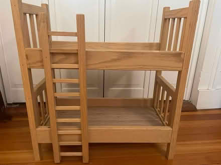 Photo of free doll bunk bed (Brookline) #2