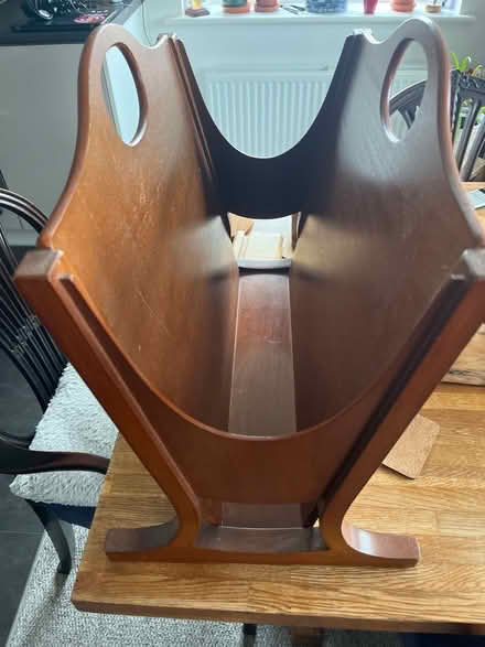 Photo of free Wooden magazine rack (Emerson's Green BS16) #2