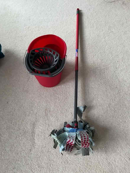 Photo of free Mop and bucket (Sprey Point TQ14) #1