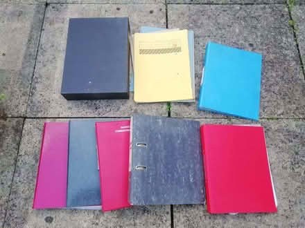 Photo of free Various binders (Cofton Hackett B45) #1