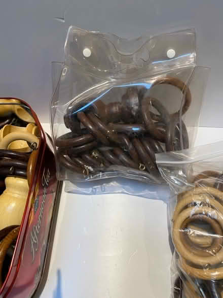 Photo of free Curtain hoops (Douglas, cork) #4