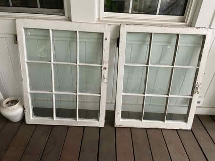 Photo of free 2 historic wood windows (16th st hts dc) #1