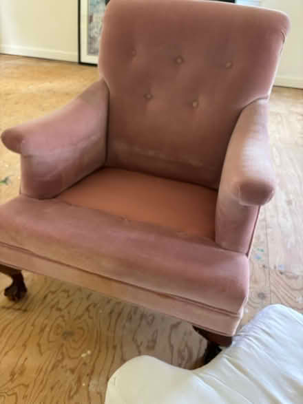 Photo of free Tufted antique chair (Littleton) #2