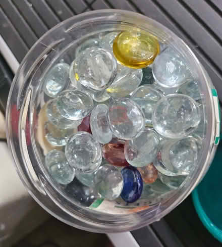 Photo of free Jar of glass nuggets (Newtown WN5) #3