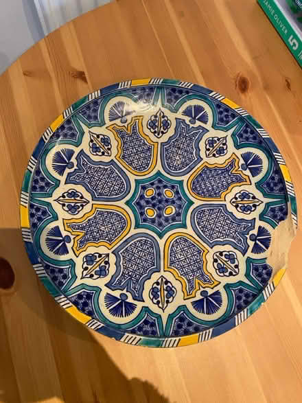 Photo of free Large antique ceramic plate (Sefton Park, L8) #1