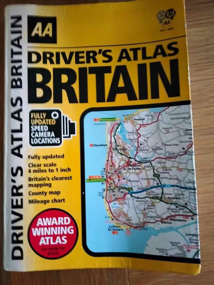 Photo of free AA drivers atlas (Binegar, near church.) #2