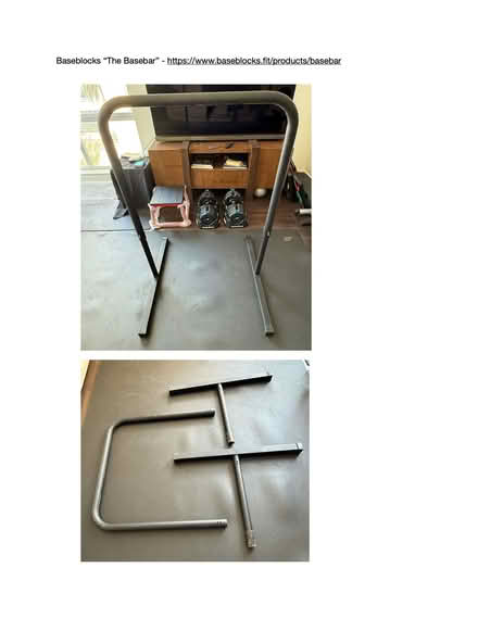 Photo of free "Basebar" Workout Equipment (Downtown Santa Monica) #1